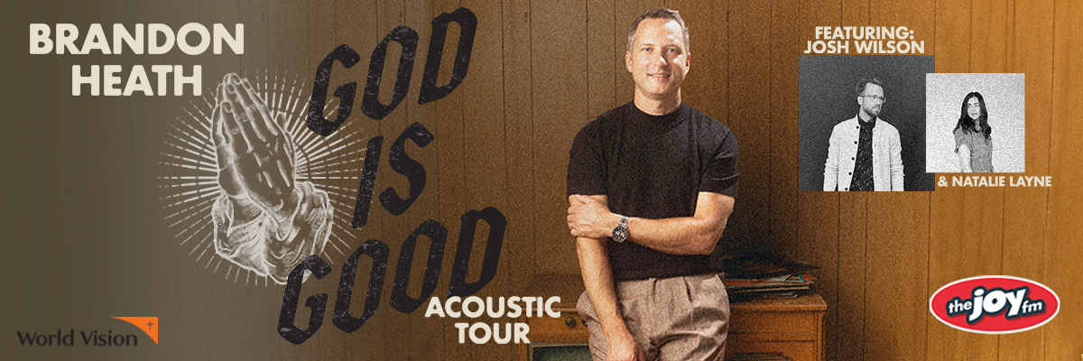 Brandon Heath - God is Good Acoustic Tour